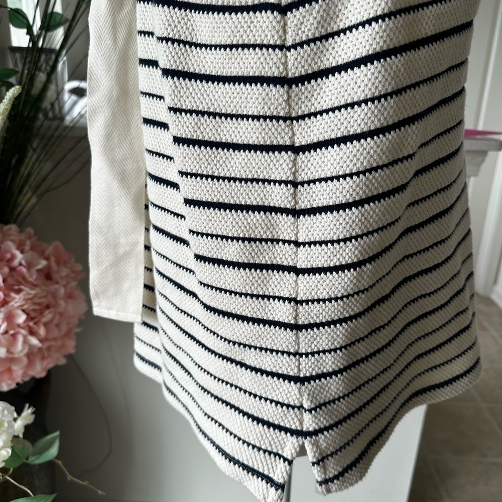 Madewell Ivory and Black Knit Top - Picture 5 of 8